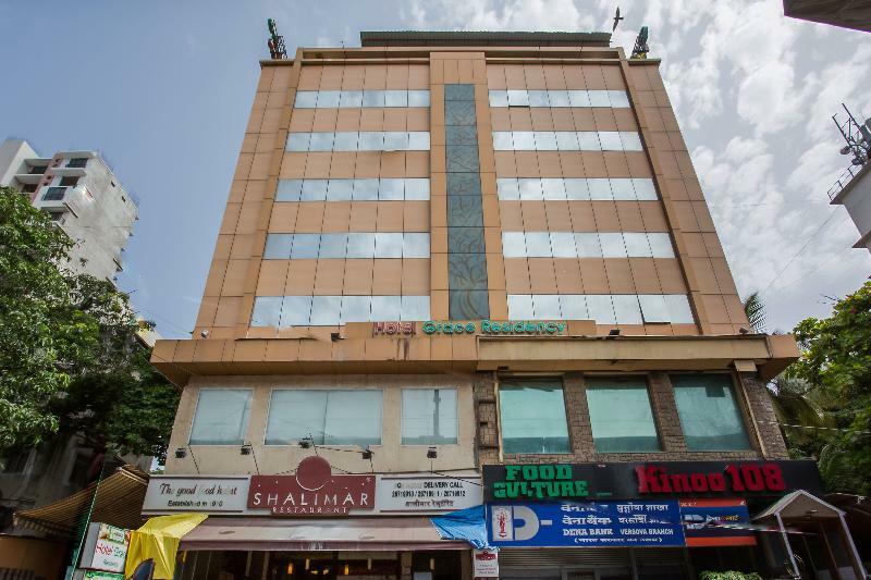 Oyo 10007 Hotel Grace Residency Bombaim Exterior foto