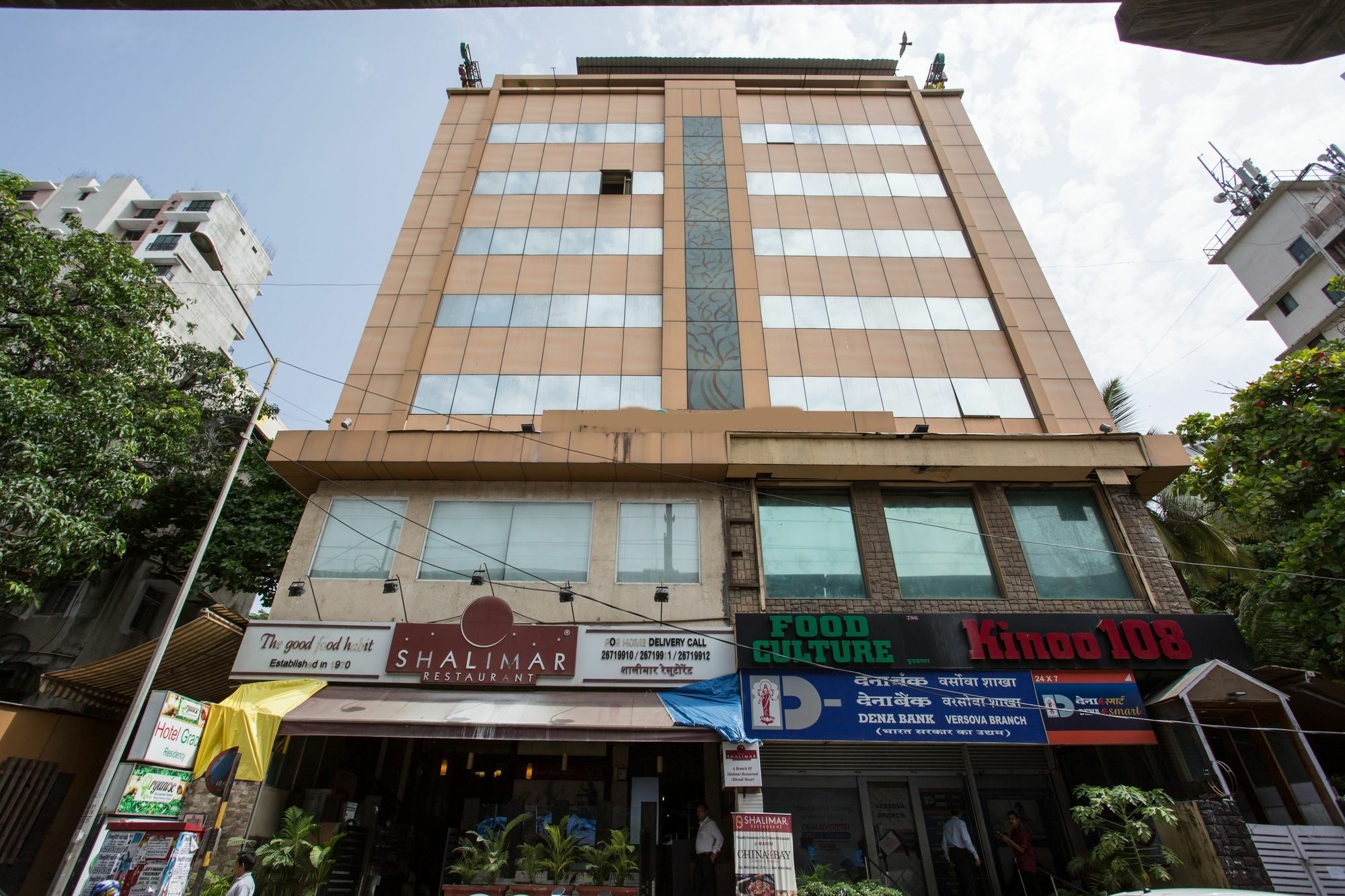 Oyo 10007 Hotel Grace Residency Bombaim Exterior foto